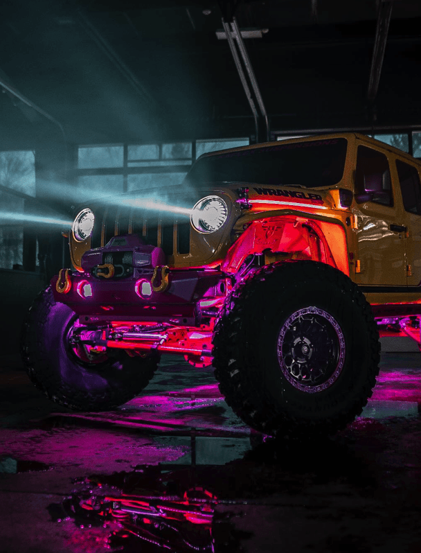 Baddie Mobile front quarter view
